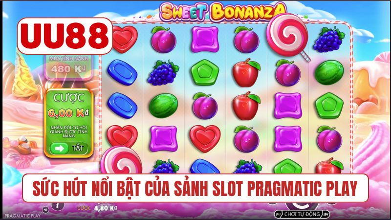 Sức hút nổi bật của sảnh slot Pragmatic Play